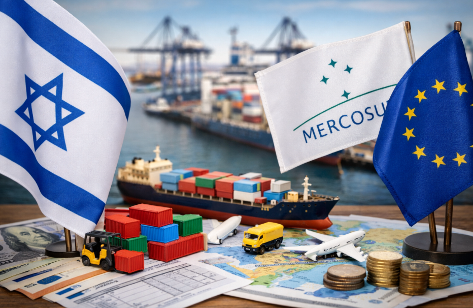 Accord Mercosur–UE : quels effets indirects pour Israël ?
