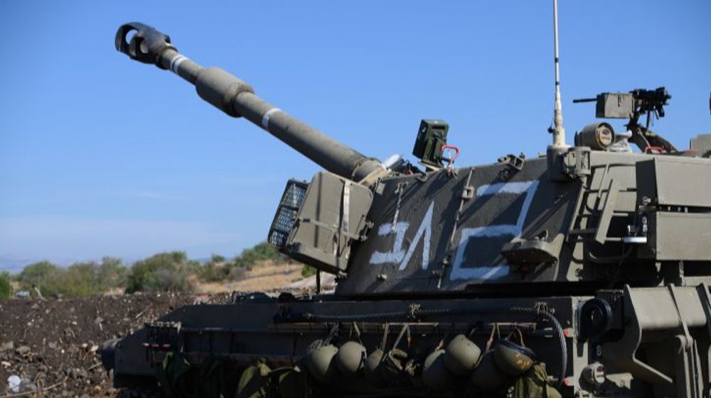 IDF (Israel Defense Force) Artillery Corps seen at a staging area near the Israeli border with Lebanon, northern Israel.