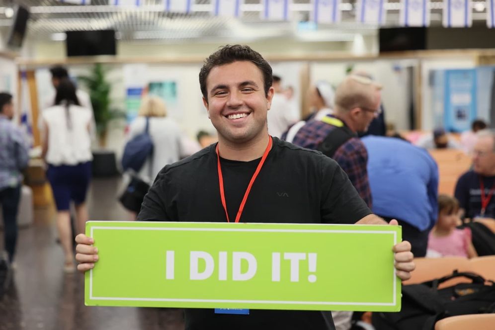Olim arriving in Israel with support from Nefesh B'Nefesh, August 27, 2026
