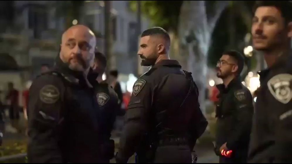 היערכות כוחות המשטרה לקראת הדרבי בבלומפילד, 29.10.26