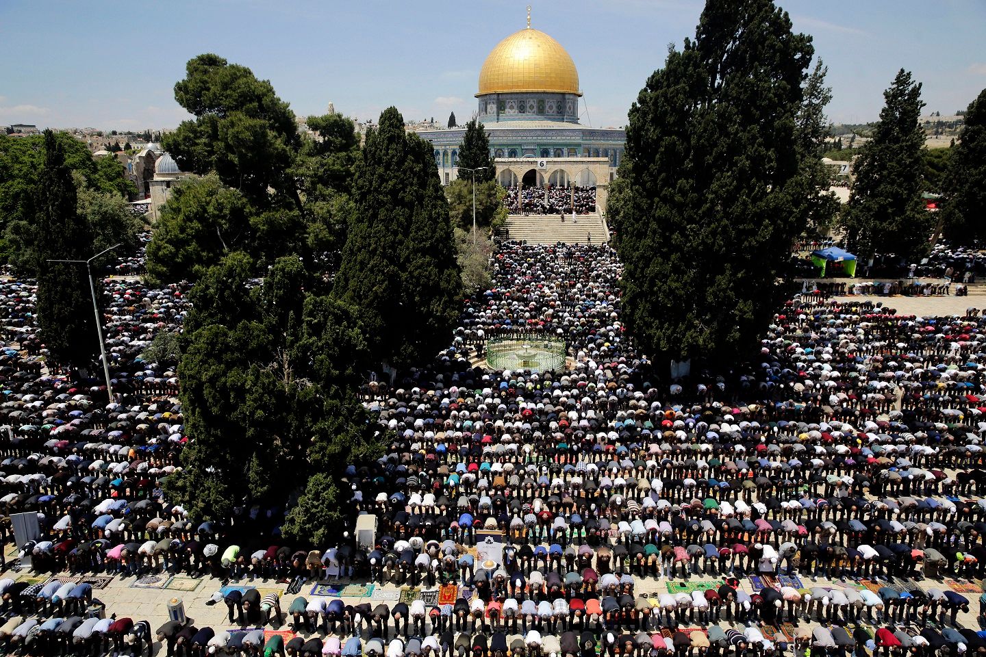 Israel Steps Up Security In Jerusalem For Second Friday Of Ramadan