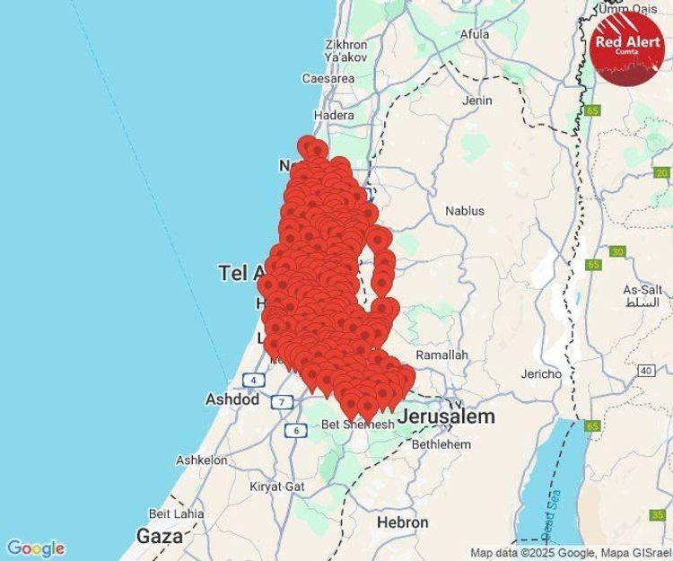 L'armée israélienne a annoncé qu'elle travaille activement à intercepter ce projectile.