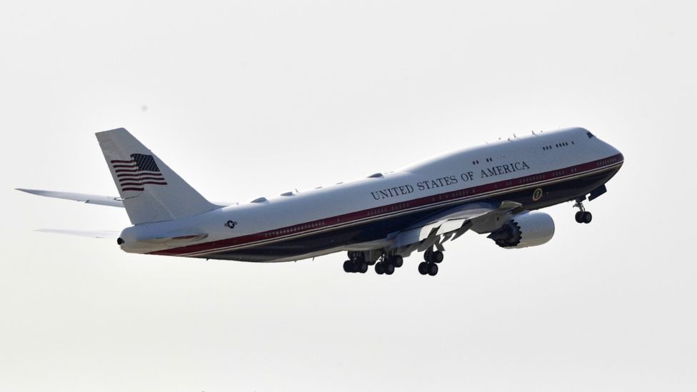 Donald Trump change d’avion pour raisons de sécurité