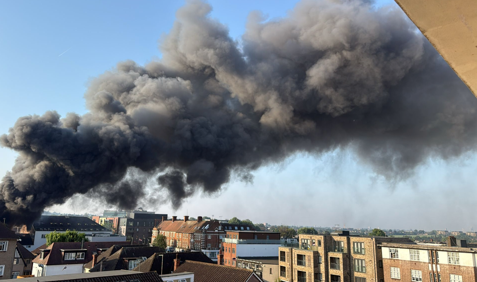 Londres : important incendie dans le quartier juif de Golders Green