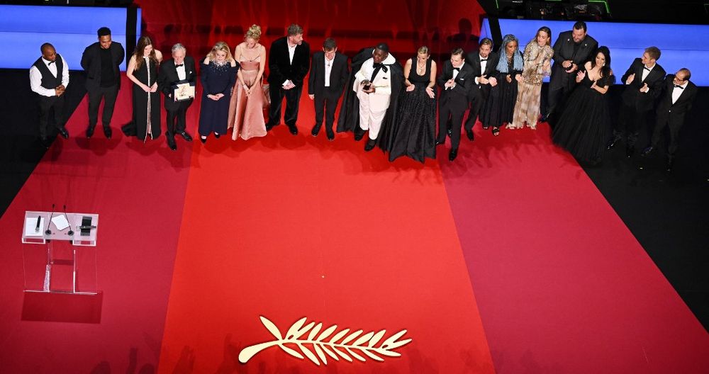 Les membres du jury lors de la cérémonie d'ouverture du festival de Cannes, le 16 mai 2023