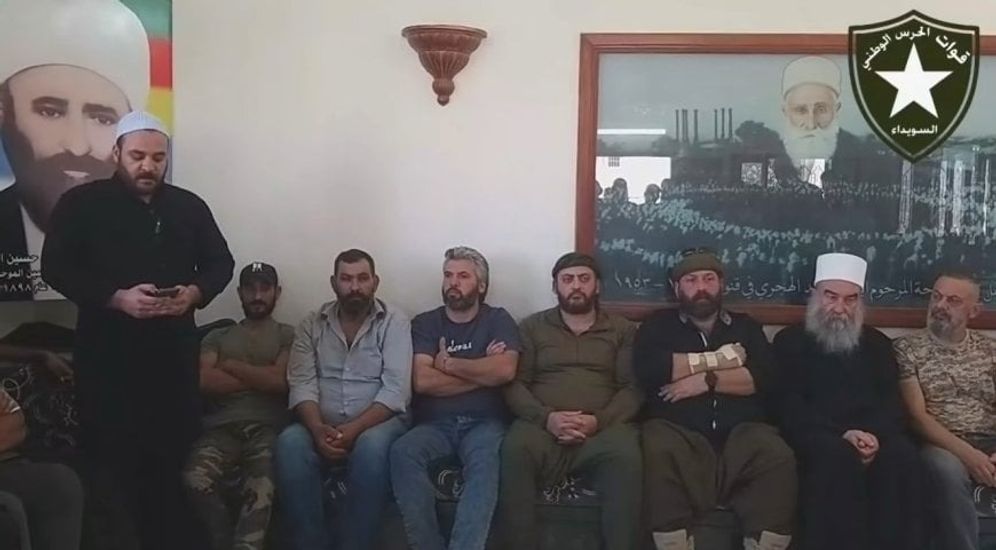 تأسيس الحرس الوطني في السويداء بحضور الشيخ حكمت الهجري 24\8\25