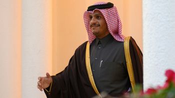 FILE. Qatari Prime Minister Mohammed Bin Abdul Rahman al-Thani.