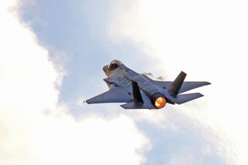 Un avion F-35