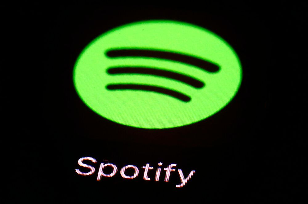 The Spotify app.