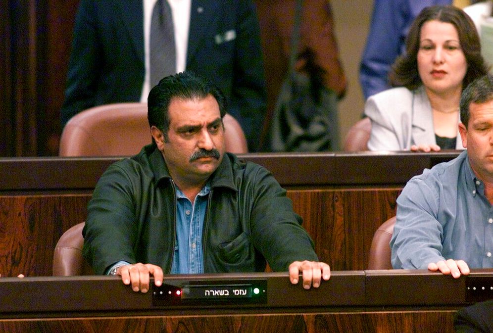 عزمي بشارة في الكنيست - ارشيف