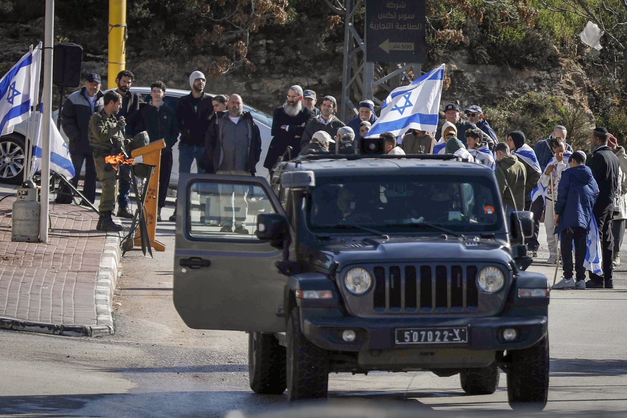 UK and allies sanction networks they say are financing settler violence in West Bank