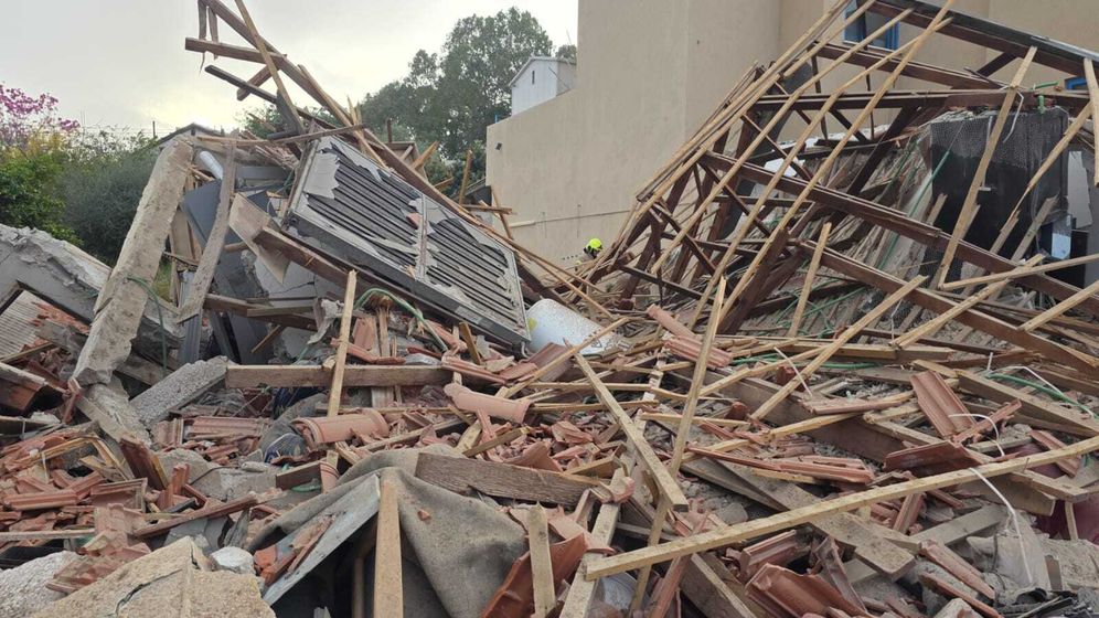 זירת הפגיעה בנס ציונה, 14.03.26