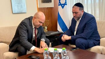 חבר הכנסת משה ארבל מגיש את מכתב ההתפטרות, 17.05.2026