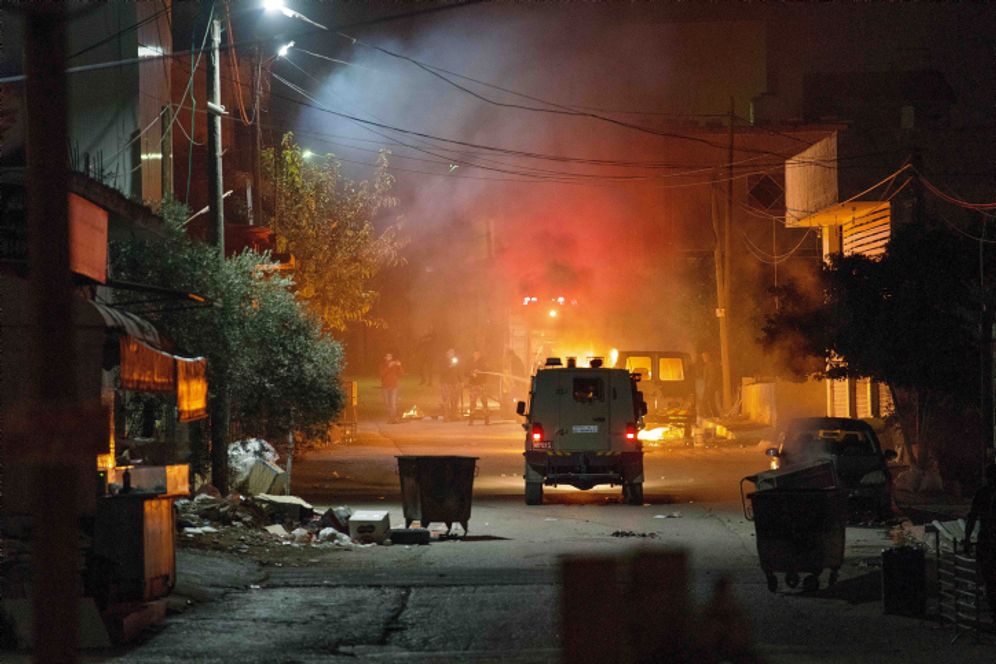 اشتباكات في الضفة الغربية- صورة توضيحية