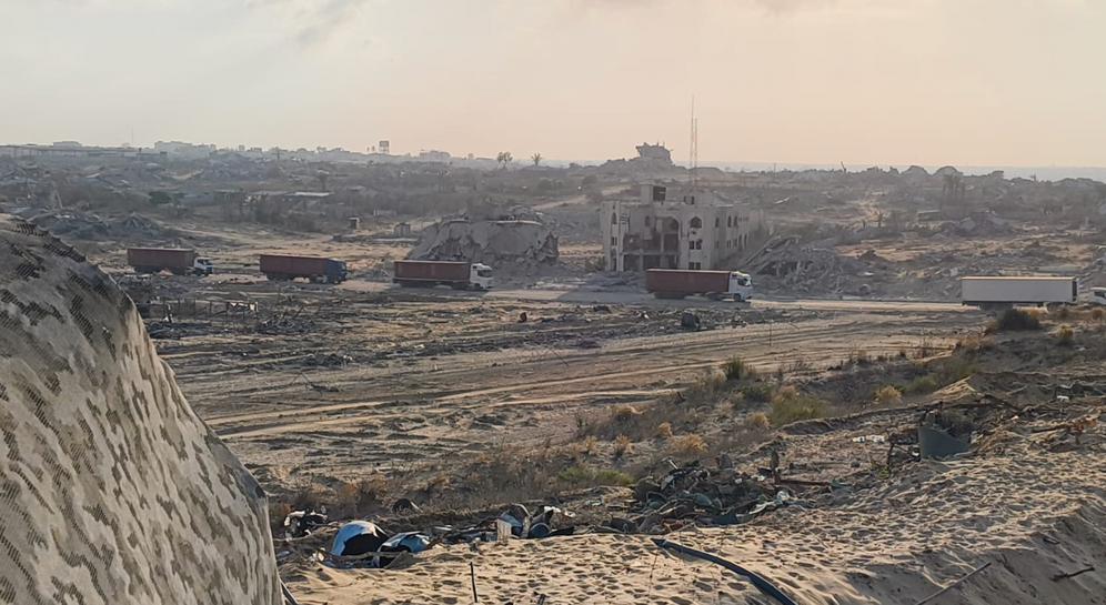 IDF Spokesperson IDF Reports Rocket Launch Near Aid Convoy in Southern Gaza