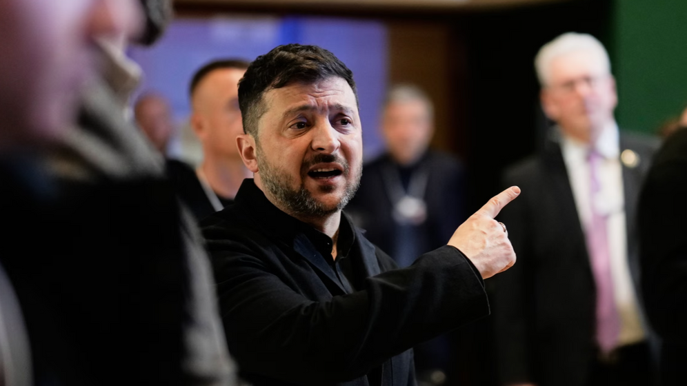 Volodymyr Zelensky in Davos