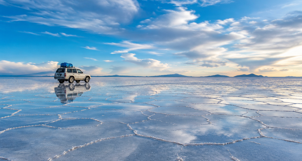 Salar d'Uyuni, le désert de sel en Bolivie

