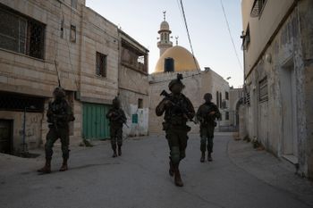 مقاتلو الجيش الإسرائيلي في الضفة الغربية