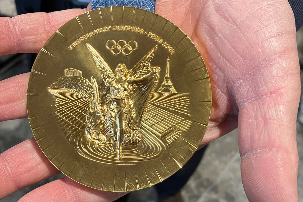 Médaille Or Réplique JO Paris 2024 - Collector