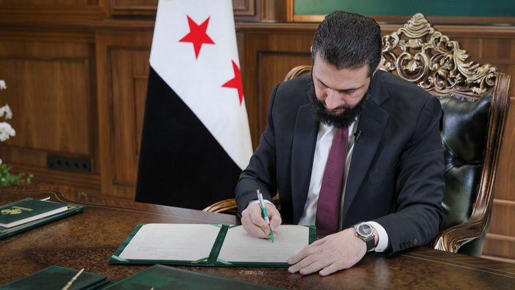 Syrian President Ahmed Al‑Sharaa