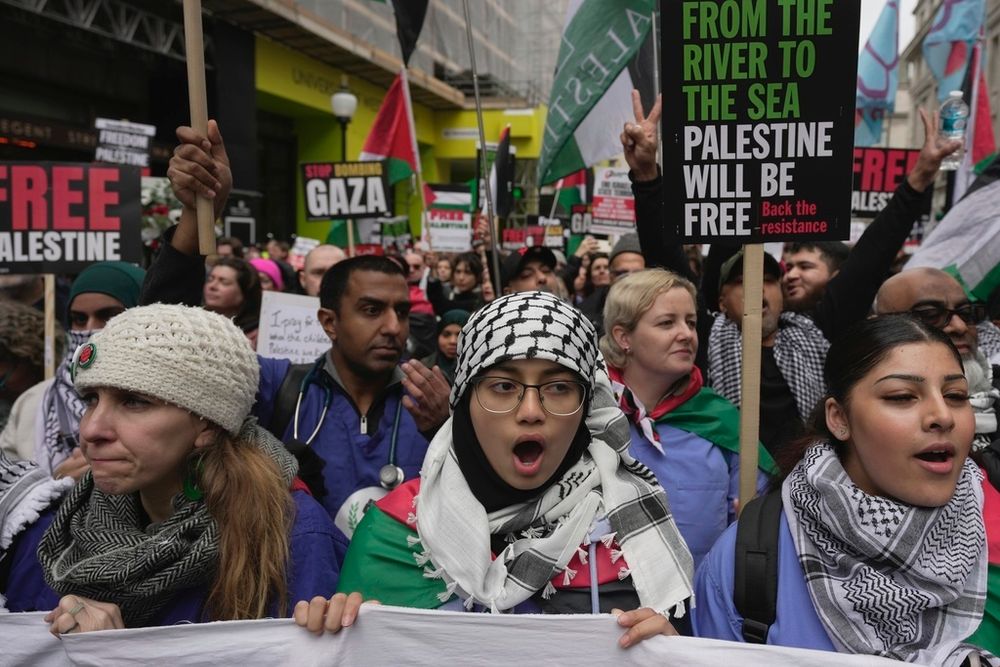 Pro Protesters UK: Pro-Palestinian Activists Applied For A March Permit On Oct 7 As ...