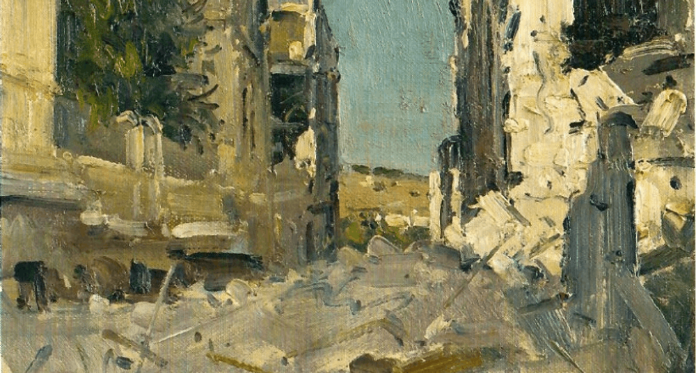 Ludwig Bloom | Forbidden-Ground by the Monastery of Notre Dame, Jerusalem