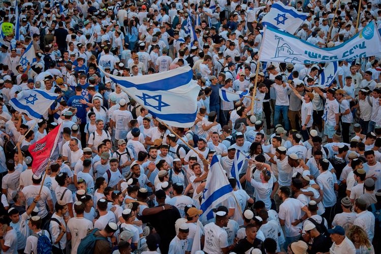مسيرة الاعلام في القدس 15 ايار 2026