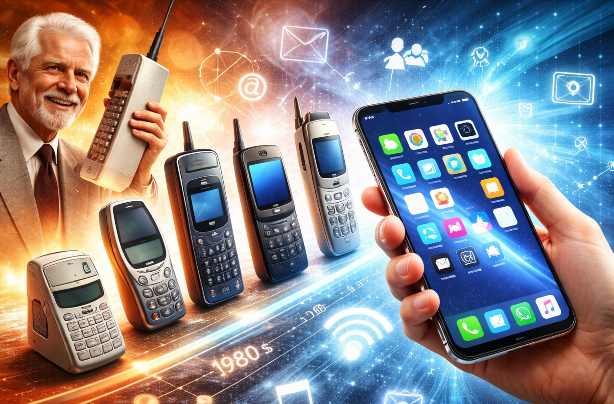 Du DynaTAC à l’iPhone : comment le téléphone portable a conquis nos vies