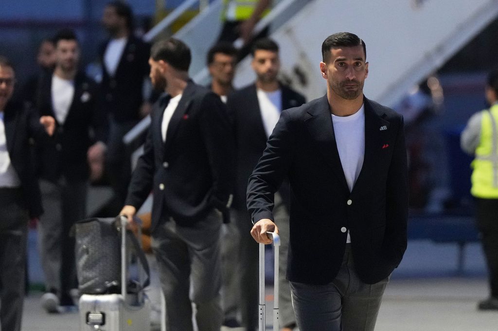 Iran’s national soccer team arrives in Mexico ahead of the FIFA World Cup –...
